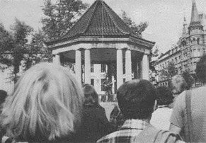 Outdoor-concert at 'Studenterlunden', Oslo, Norway