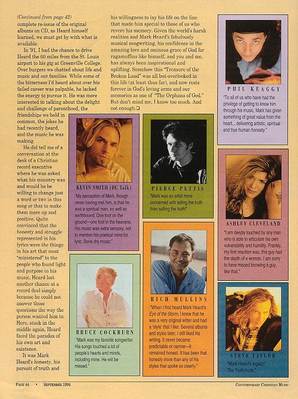 Mark Heard Tribute